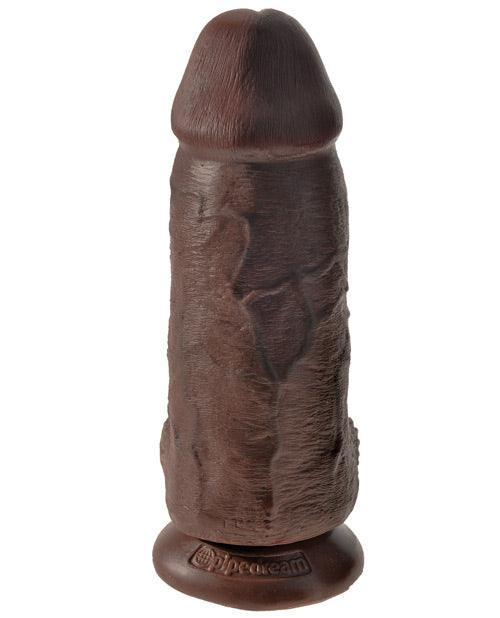 King Cock 9" Chubby - Tan / Flesh / Brown - Realvibes
