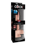 King Cock Plus 10" Triple Density Fat Cock W-balls - Realvibes