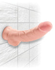 King Cock Plus 8" Triple Density Cock W-balls - Realvibes
