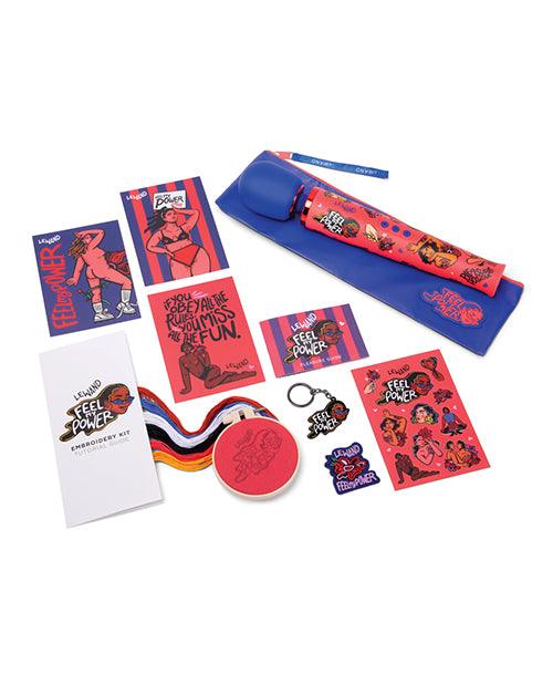 The Le Wand Feel My Power 2022 Kelly Malka Special Edition Wand Massager is not only a powerful pleasure tool but also a collectible item for discerning pleasure enthusiasts.
