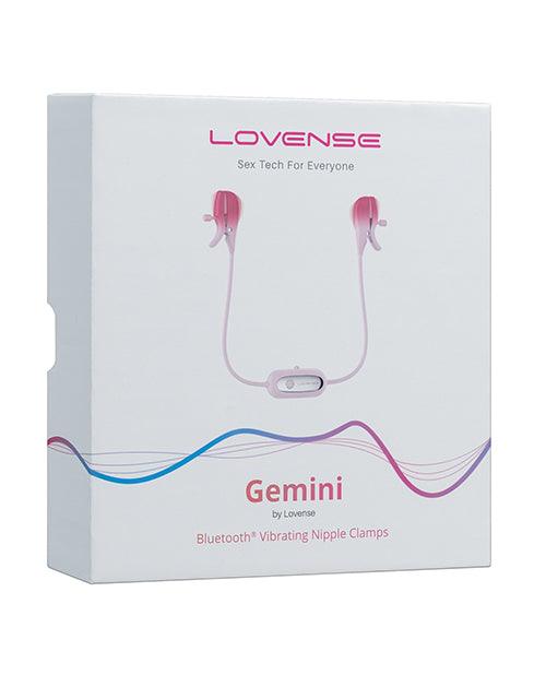 Amplify Your Pleasure with Lovense Gemini Vibrating Nipple Clamps!