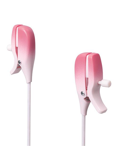 Discover a new dimension of pleasure with the Lovense Gemini Vibrating Nipple Clamps.