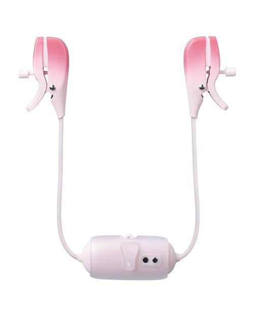 With the Lovense Gemini Vibrating Nipple Clamps, experience an incredible surge of sensitivity in your nipples.