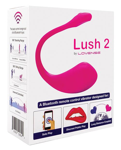 Lovense Lush 2.0 Sound Activated Vibrator - Realvibes