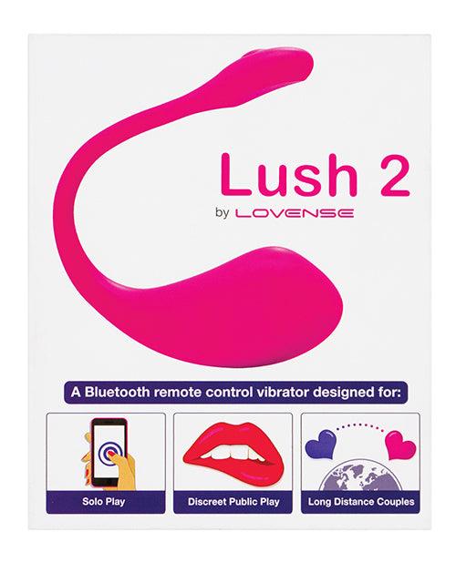 Lovense Lush 2.0 Sound Activated Vibrator - Realvibes