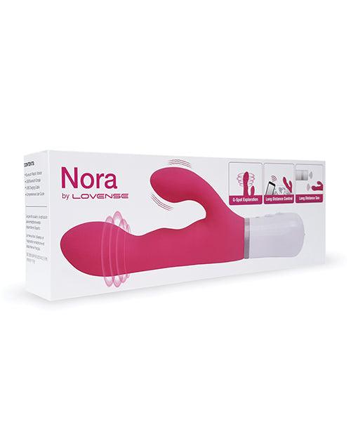 Lovense Nora Rotating Head Rabbit - Pink - Realvibes