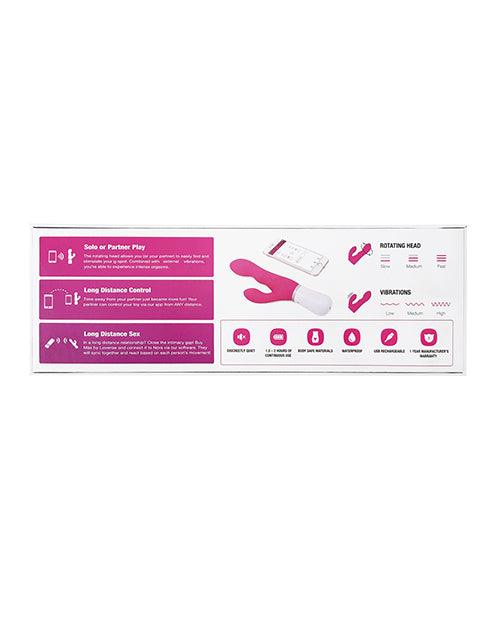 Lovense Nora Rotating Head Rabbit - Pink - Realvibes
