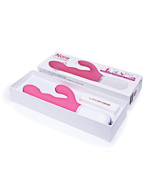 Lovense Nora Rotating Head Rabbit - Pink - Realvibes