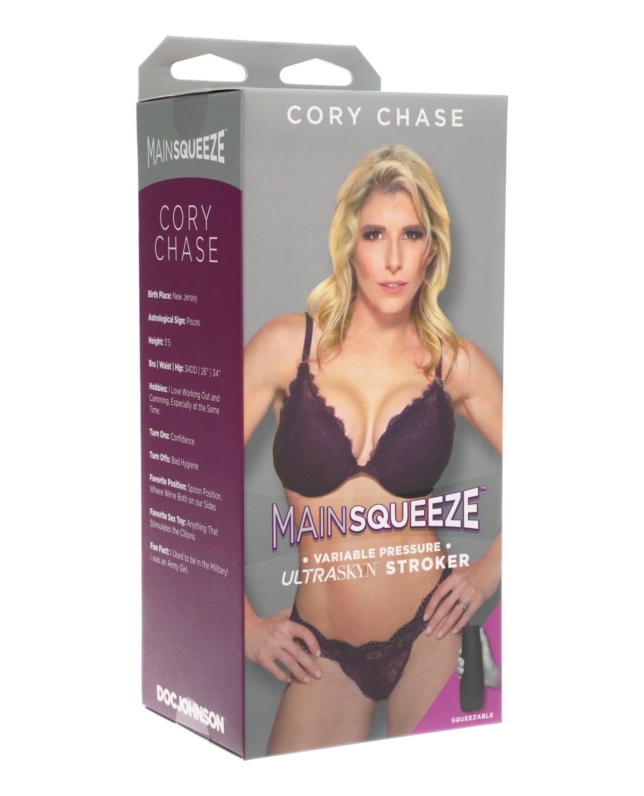 Main Squeeze Ultraskyn Pussy Stroker - Cory Chase - Realvibes