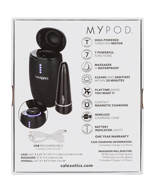 My Pod Vibrating Massager - Black - Realvibes
