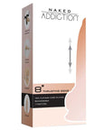 Naked Addiction 9" Thrusting Dong W-remote - Flesh - Realvibes