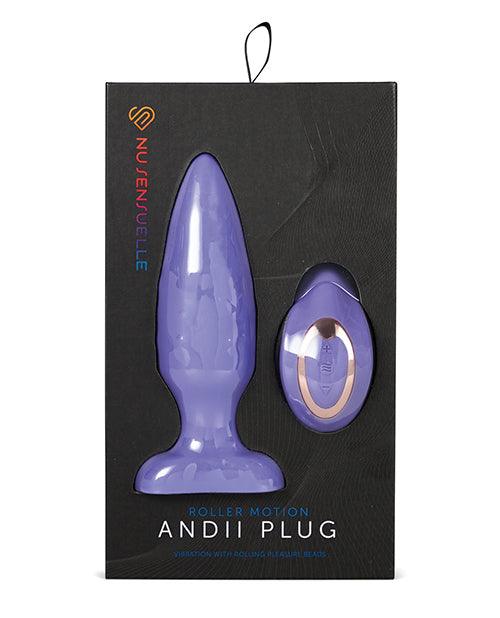 Nu Sensuelle Andii Vertical Roller Motion Butt Plug Box