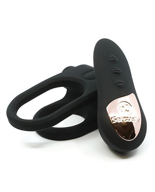 Nu Sensuelle Silicone Remote Control Xlr8 Turbo Boost Bullet Ring Black