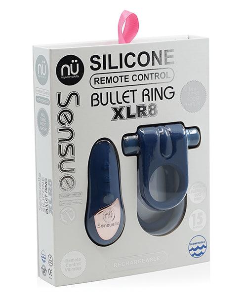 Nu Sensuelle Silicone Remote Control Xlr8 Turbo Boost Bullet Ring