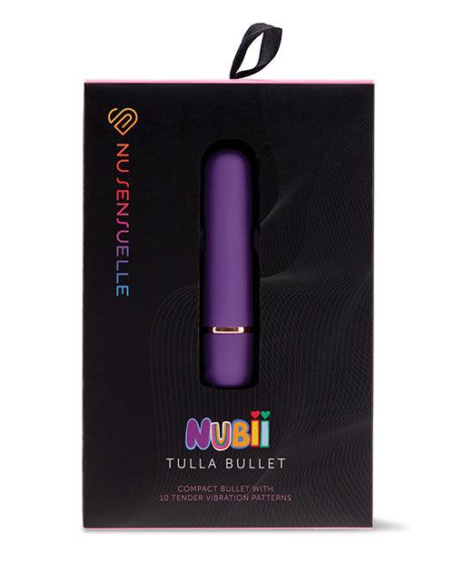 Nu Sensuelle Nubii Tulla 10 Speed Bullet - Compact and powerful bullet vibrator for intense pleasure.