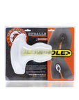 Oxballs Glowhole 1 Hollow Buttplug W-led Insert Small - Clear - Realvibes