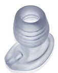 Oxballs Glowhole 2 Hollow Buttplug W-led Insert Large - Clear - Realvibes