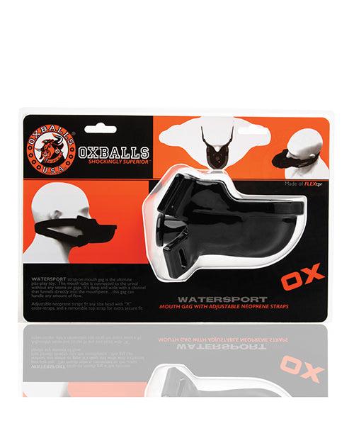 Oxballs Watersport Strap On Gag - Black - Realvibes
