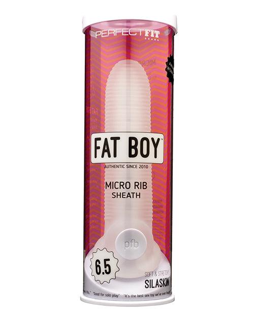 Perfect Fit Fat Boy Micro Ribbed Sheath 6.5" - Realvibes