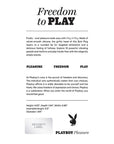 Playboy Pleasure Plug & Play Butt Plug Back of Box