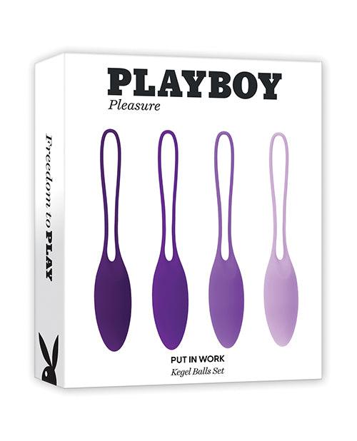 Playboy Pleasure Put In Work Kegel Set Box