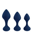 Playboy Pleasure Tail Trainer Anal Training Kit Navy set of three