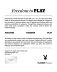Playboy Pleasure The 3 Way Cock Ring - 2 Am Back of Box