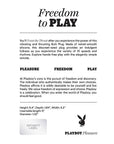 Playboy Pleasure Trust The Thrust Butt Plug - 2 Am Back of Box