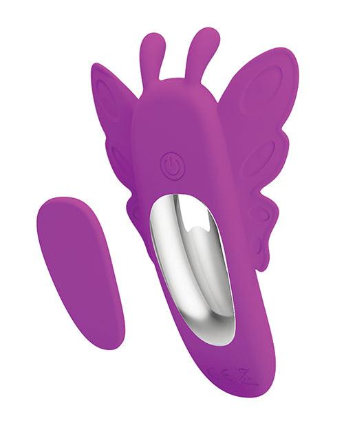 Pretty Love Romance Aileen Magnetic Butterfly Panty Vibe - Fuchsia - Realvibes