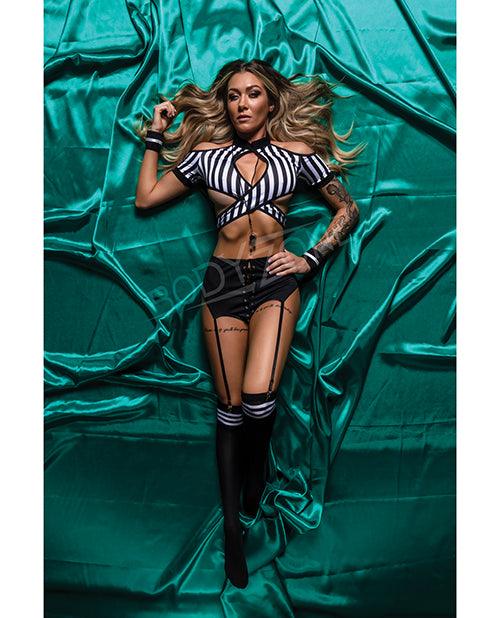 Command the Game of Seduction with the Role Play Risque Referee 6 Pc Set!