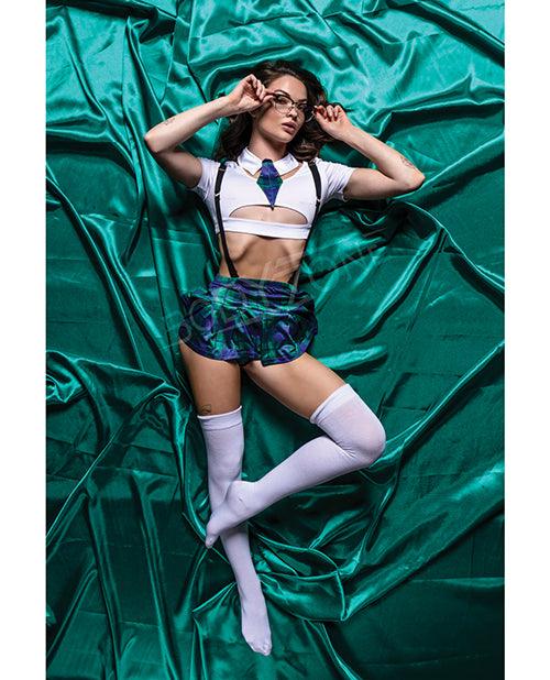 Embrace the Temptation of the Sultry School Babe 6 Pc Set!