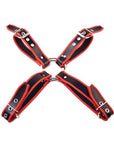 Rouge Chest Harness Large - Black-red - Realvibes