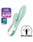 Satisfyer Air Pump Bunny 5+ - Mint - Realvibes