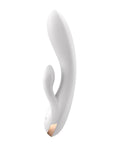 Prepare for mind-blowing orgasms with the Satisfyer Double Flex's powerful motors.