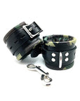 Sensual Sin Leather Padded Wrist Cuffs