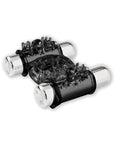 Sensuelle Double Action Cockring - 2x7 Function Black - Realvibes