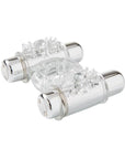 Sensuelle Double Action Cockring - 2x7 Function Clear - Realvibes