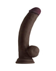 Shaft Model C Flexskin Liquid Silicone 8.5" Curved Dong W-balls