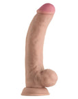 Shaft Model C Flexskin Liquid Silicone 9.5" Curved Dong W-balls