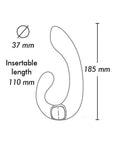 Shunga Miyo Intimate Massager Dimensions