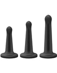 Vac-u-lock Silicone Pegging Set - Black