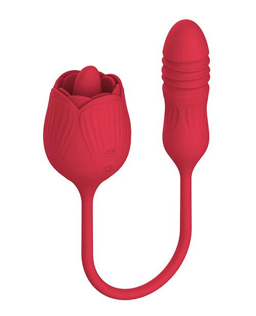 Voodoo Beso Tongue N Cheek Red