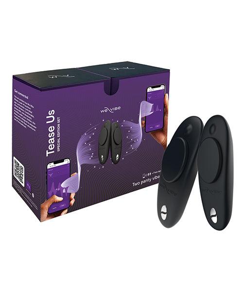 We-Vibe Moxie & Moxie Tease Us Special Edition - Discreet and powerful pleasure with wearable design, remote control, and waterproof features.