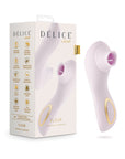 Blush Delice Fleur Suction Vibe - Barely Purple