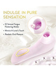 Blush Delice Fleur Suction Vibe - Barely Purple