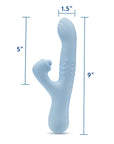 Diagram showing Devin's length and width, illustrating its precise measurements.