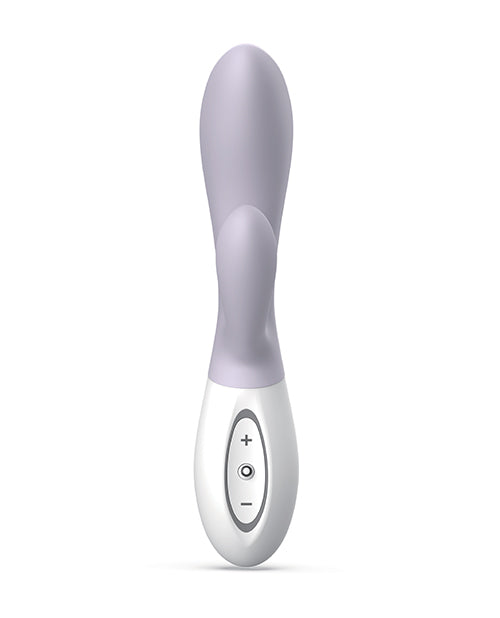 Zini Dew Purple Dual Stimulation Rabbit Vibrator Front View