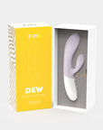 Zini Dew Purple Dual Stimulation Rabbit Vibrator in Open Box