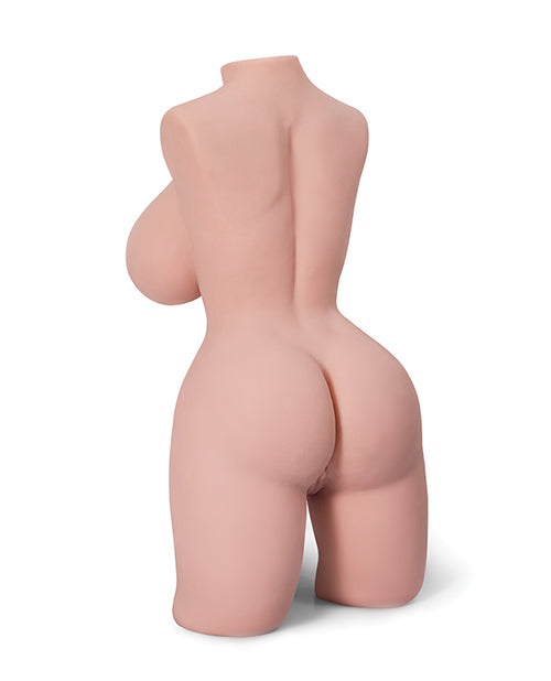 Saffron Huge Breast Adult Torso Sex Doll Back view
