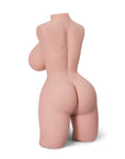 Saffron Huge Breast Adult Torso Sex Doll Back view